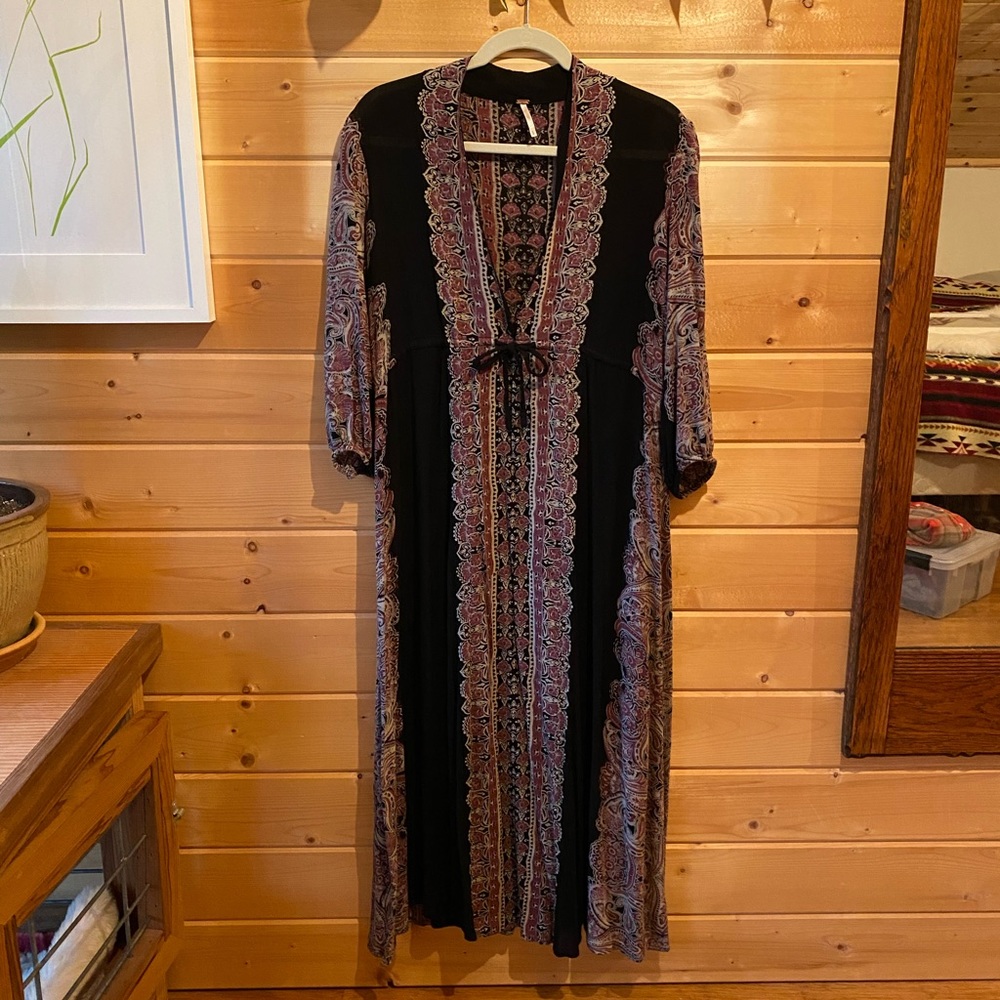 Free People Fable midi dress